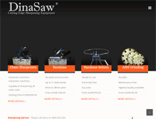 Tablet Screenshot of dinasaw.com.au